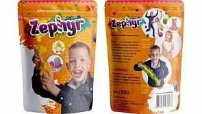 Кинетический пластилин, оранжевый (Zephyr, 00-00000811)