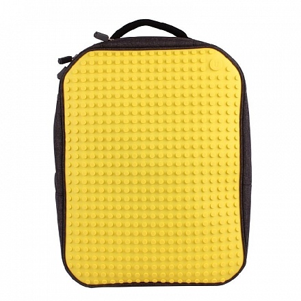 Пиксельный рюкзак Canvas Classic Pixel Backpack WY-A001, желтый 