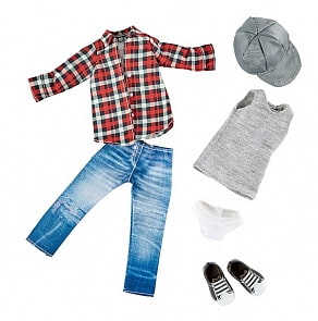 Одежда и обувь скейтера для куклы Михаэль Kruselings, 23 см (Kruselings, 0126887)