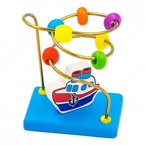 Лабиринт деревянный – Кораблик (Alatoys, ЛБ1005)