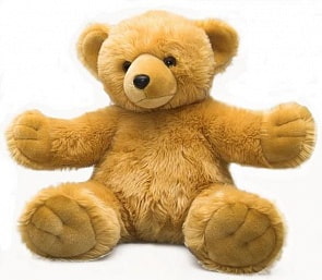 Медведь"Обними меня" коричневый 72 см (Aurora, 68-620)