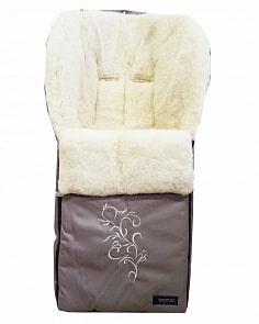 Спальный мешок в коляску №28 - Siberia, бежевый (Womar, 00-0013371 _1/2 бежевый)