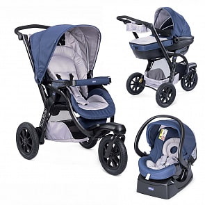 Коляска Trio Activ 3 Blue Passion 3 в 1 (Chicco, 7927064st)