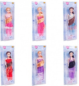 Кукла - Модница, 6 видов (ABtoys, PT-00406) 