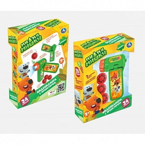 Развивающий проектор со светом, видеокамера 24 проекции из серии Ми-Ми-Мишки (Умка, FDE8006-R)