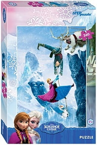 Пазл DISNEY Холодное сердце, 360 элементов (Step Puzzle, 96027)