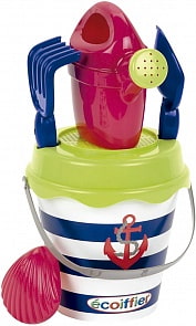 Детский набор для песочницы Морской ведерко с аксессуарами (Ecoiffier, ECO230)