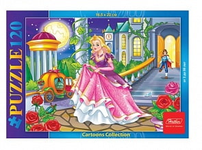 Пазлы – Золушка, 120 элементов (Hatber, 120ПЗ5_10669)