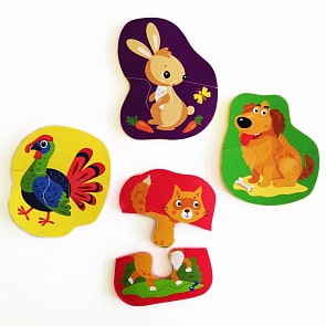 Maxi-пазлы - Домашние животные (Malamalama, 68088)