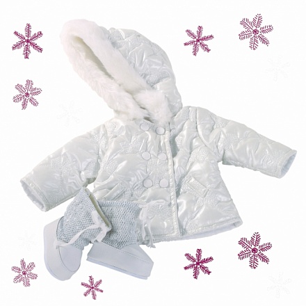 Набор одежды зимней - Куртка и сапоги, 45-50 см 