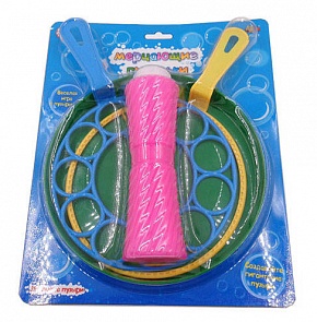 Мыльные пузыри - Мерцающие пузырьки, на блистере (ABtoys, S-00101(WF-6345)