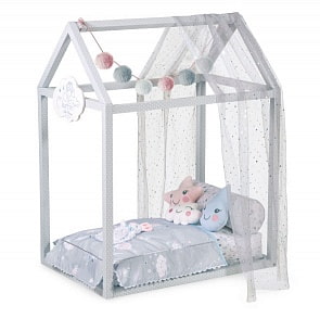 Кроватка для куклы с аксессуарами серии Мартин, 55 см (DeCuevas, 54929)