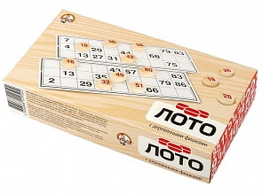 Лото с деревянными фишками (Десятое королевство, 02950ДК)