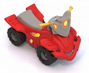 Каталка – Квадроцикл, красный (Нордпласт, Н-431002)