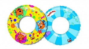 Надувной круг Три Кота 56 см (Три кота, Т18117)