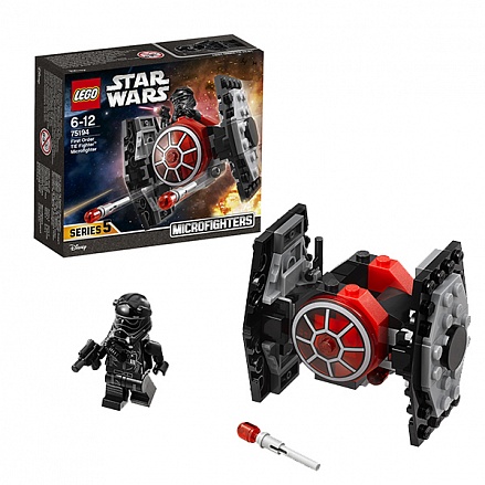 Конструктор Lego Star Wars Микрофайтер - Истребитель СИД Первого Ордена 