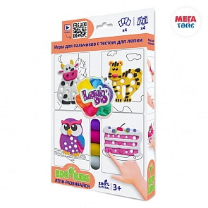 Набор теста для лепки - Мозаика из теста 3 (Фабрика первых фантазий, ФФ41044)