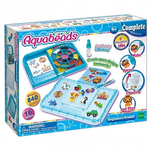 Игровой набор - Студия новичка с формой-перевертышем из серии Aquabeads (Epoch, 31465)