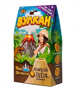 Набор для опытов - Вулкан, фиолетовый, 160 г (Волшебный мир, KP1005VN)