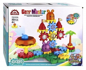 Конструктор Gear Master, 49 деталей (Junfa Toys, TS5103-1)