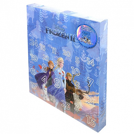 Игровой набор детской декоративной косметики Frozen - Новогодний календарь, 24 подарка 