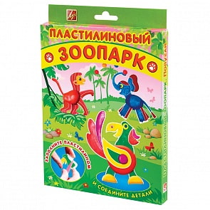 Пластилиновый зоопарк Попугай (Луч, 25С1541-08)