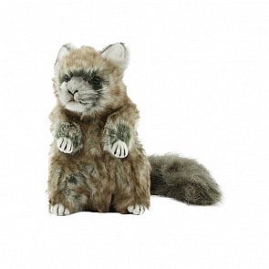 Мягкая игрушка - Шиншилла, 18 см (Hansa, 4844)