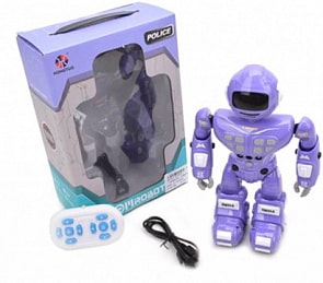 Робот на р/у, ИК-управление, 10 каналов, свет и звук (Наша игрушка, HT9936-1)