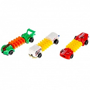 Набор из трех металлических машин – Мутанты Road Racing, 12,5 см (Технопарк, 1619346-Rsim)