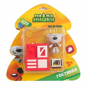 Игровой набор Ми-Ми-Мишки - Тучка со светом, гостиная (Ми-Ми-Мишки, BBPS027B)