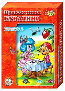 Игра – Ходилка. Приключения Буратино (Десятое Королевство, 00288ДК)