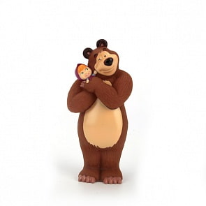 Фигурка для ванной Маша и Медведь - Медведь с Машей на руках (Играем Вместе, LXST49Rsim)