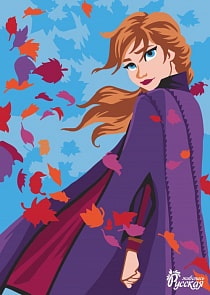 Картина из мини-серии Русская живопись - Прекрасная Анна, 15 х 21 (Фабрика Творчества, DS018)