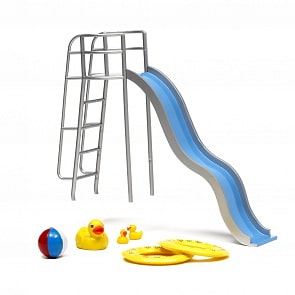 Набор мебели для домика Стокгольм - Горка для бассейна (Lundby LB_60904500)