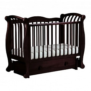 Кровать детская Лель БИ 555.3 Магнолия маятник продольный, венге (Лель, LIEL_БИ 555.3_венге)