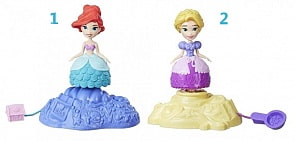 Magical Movers. Фигурка Disney princess. Принцесса крутящаяся Ариэль или Рапунцель, 2 вида (Hasbro, e0067) (ассортимент)