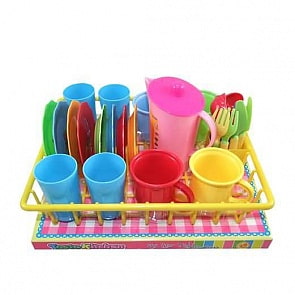 Посуда, 27 предметов в наборе (Junfa Toys, 2361)
