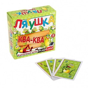 Настольная карточная игра - Лягушка Ква-Ква (Play Land, R-202)