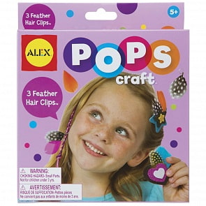 Набор для творчества - Pops Craft - Заколки перышки (Alex, 1294)