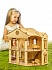 Конструктор деревянный - Белый кукольный дом  - миниатюра №3