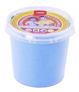 Песочница домашняя - Голубой песок, 500 г (Lori, ДпР-003)