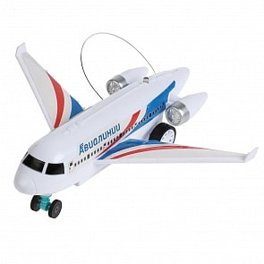 Самолет на р/у, со светом (Технодрайв, ZY905632-R)