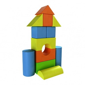 Мягкий игровой комплекс – Ракета, конструктор (Romana, ДМФ-МК-13.90.28)