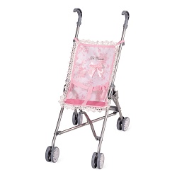 Коляска трость - Даниэла, 56 см, розовая (DeCuevas, 90093-1) - миниатюра