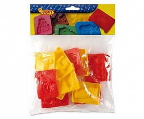 Набор 12 объемных форм для лепки (Jovi, 8)