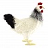 Мягкая игрушка - Курица черно-белая, 38 см  - миниатюра №3