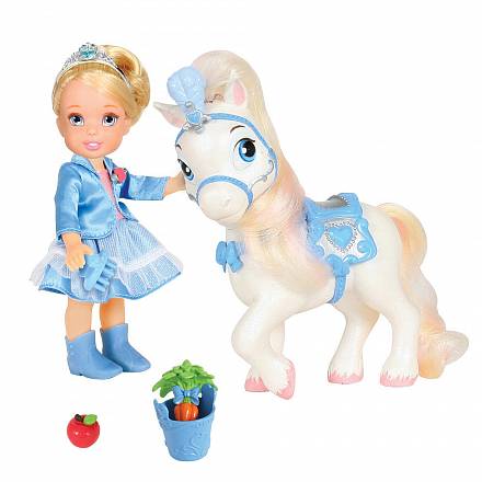 Кукла-малышка с конём серии Принцессы Дисней, Disney Princess 