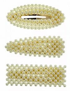 Набор заколок клик-клак Lukky Fashion – Жемчужинки, 3 штуки (Lukky, Т19585)