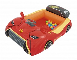 Игровой центр Hot Wheels - Машина с 25 шариками (Bestway, бв93404) - миниатюра