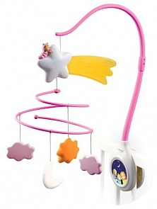 Игровая карусель в кроватку со световыми эффектами (Smoby, 211338)